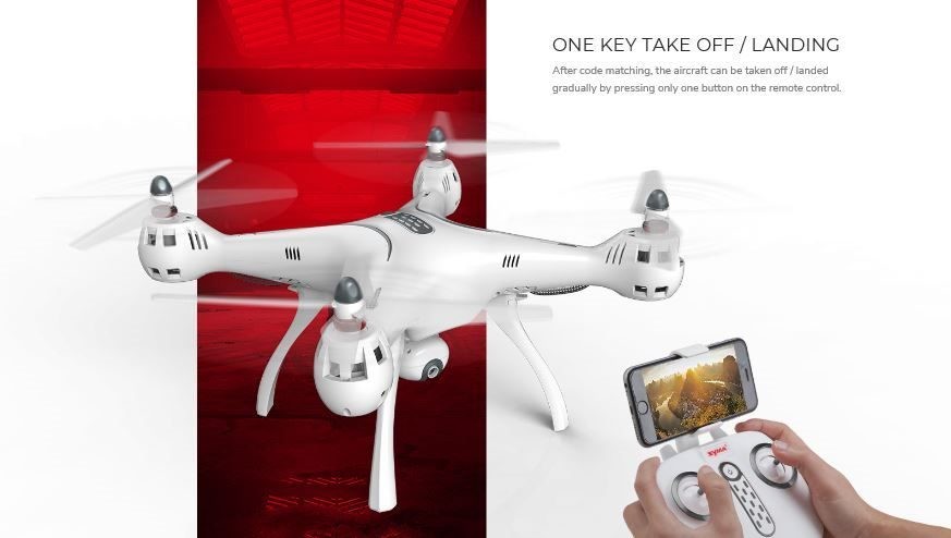 Dron RC Syma X8 Pro con cámara FPV GPS HD