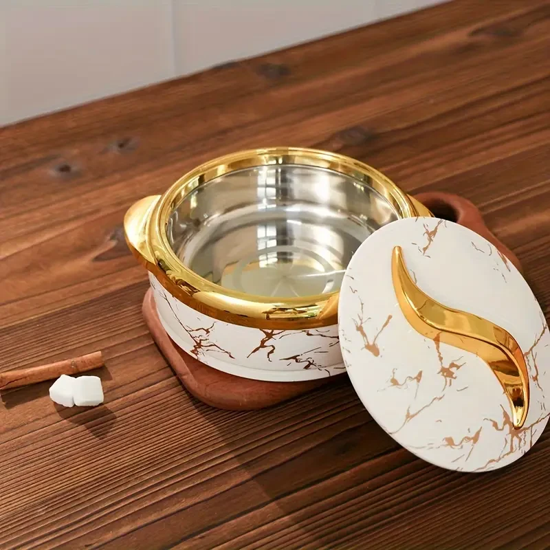 Juego de 3 calentadores de alimentos Golden Touch