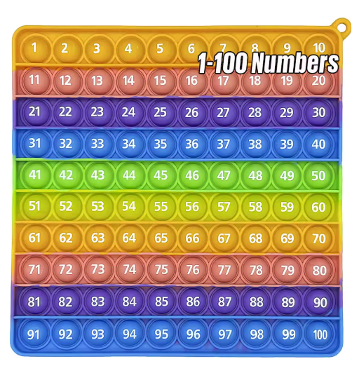 Juguetes de matemáticas para aprender números del 1 al 100, figuras para contar, juguetes manipulativos para enseñar matemáticas, juguetes educativos Montessori para niños en edad escolar.
