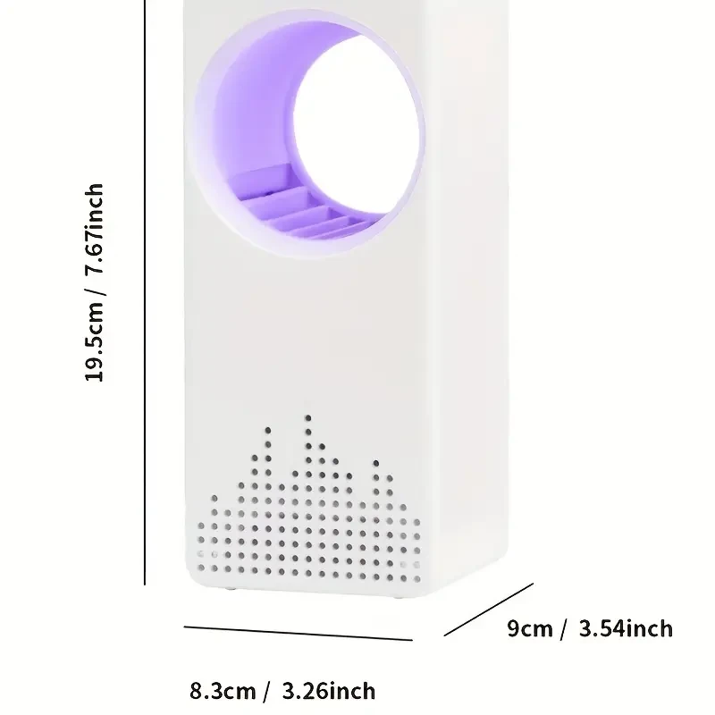 Purificador de aire USB compacto para espacios pequeños