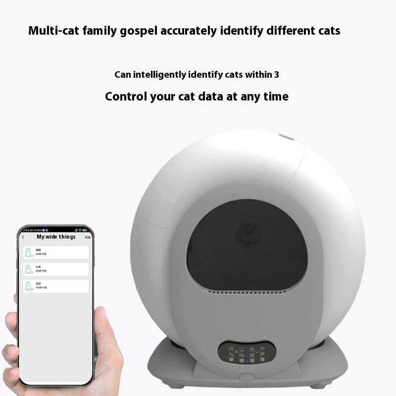 Desodorante inteligente para inodoro automático para gatos