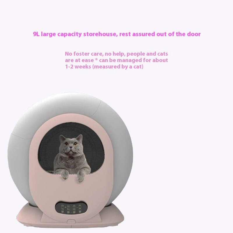 Desodorante inteligente para inodoro automático para gatos