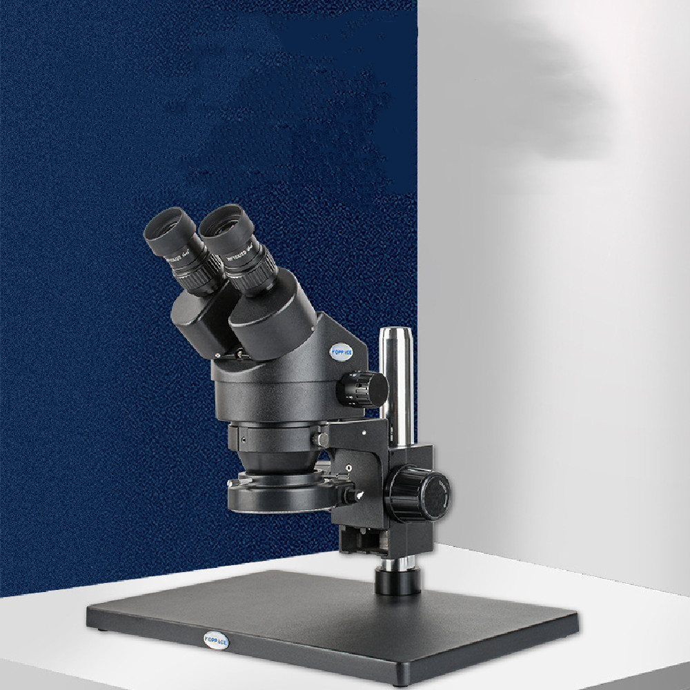 Microscopio estereoscópico binocular de plataforma grande