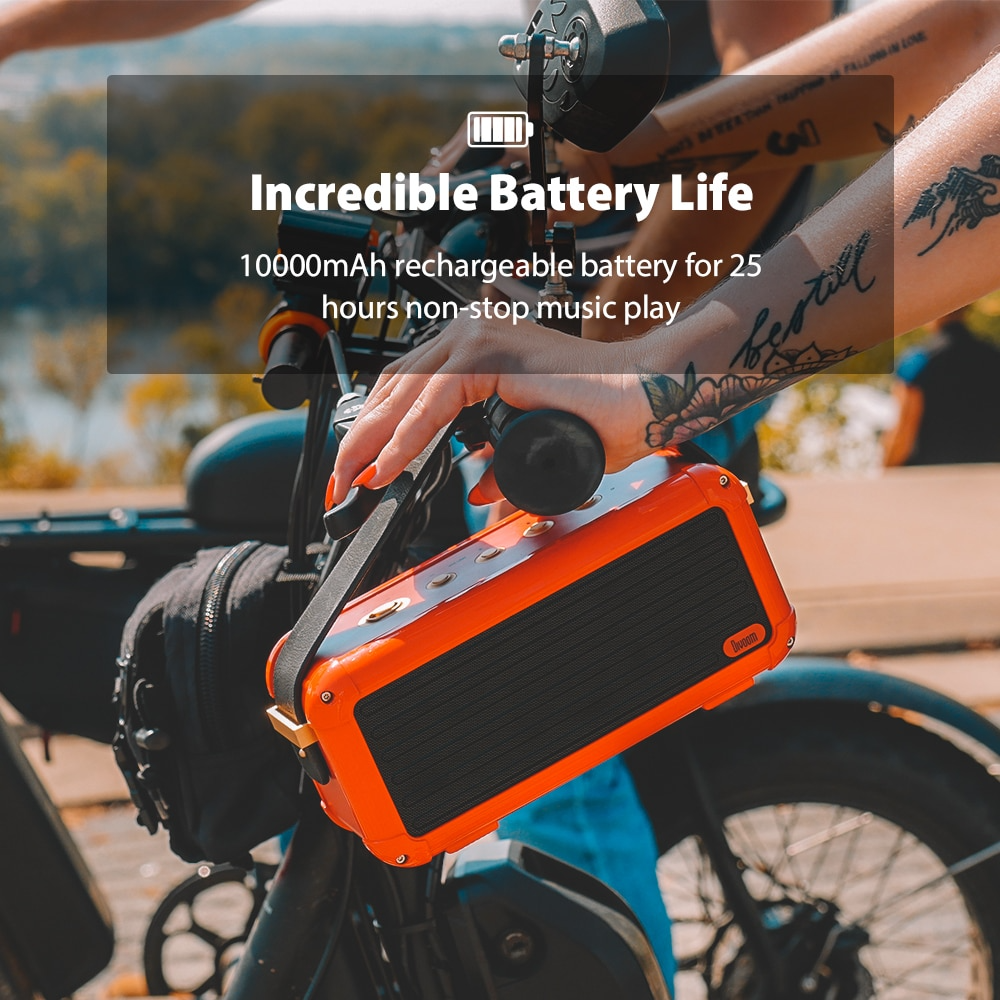 Altavoz Bluetooth inalámbrico Dianyin Mocha Retro Life