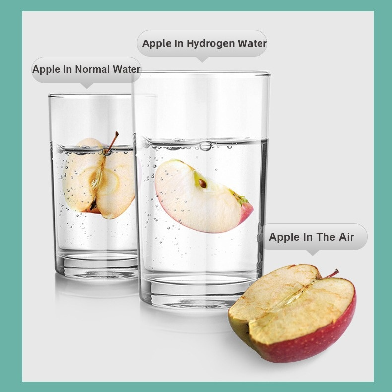 Membrana molecular negativa, alta concentración, microelectrólisis, belleza, agua rica en hidrógeno, taza de agua hervida