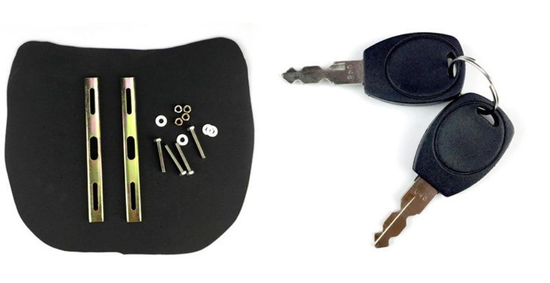 Baúl para moto de 34 l