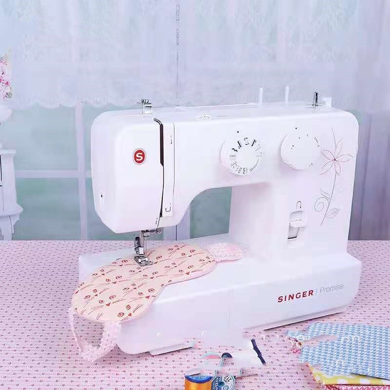 Máquina de coser automática multifunción de pedal para el hogar, de escritorio, con overlock