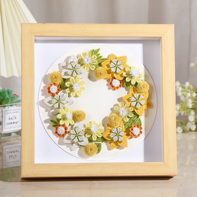 Pintura de papel acolchado: manualidades creativas hechas a mano