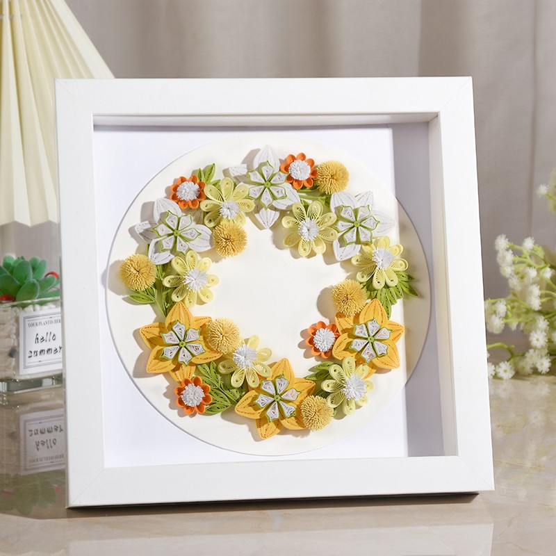 Pintura de papel acolchado: manualidades creativas hechas a mano