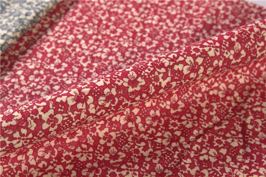 Tela de algodón estampada con pequeñas flores para pijamas, juguetes, zapatos, ropa, falda, tela interior