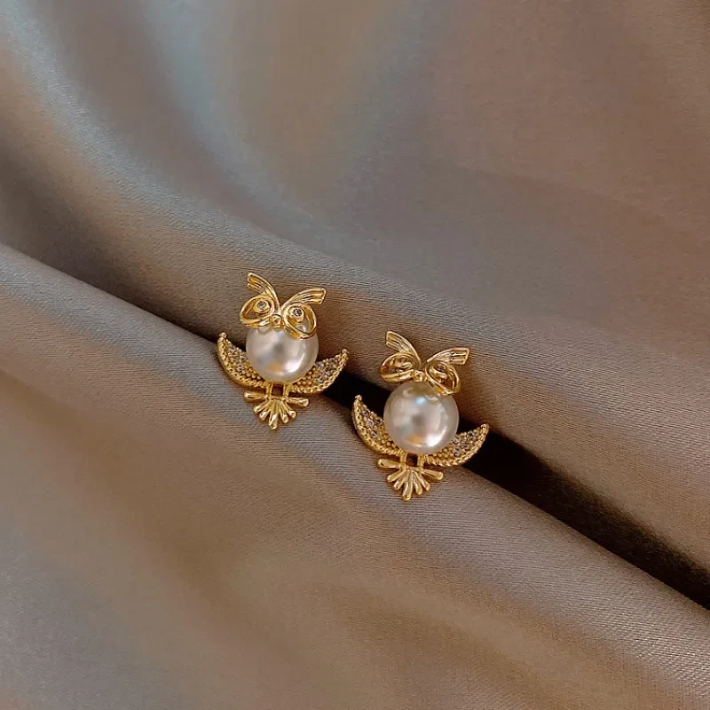 Aguja de plata 925 elegante y retro con luz francesa