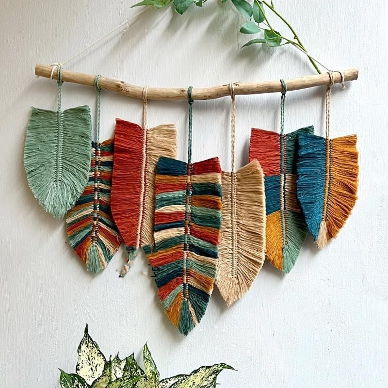 Tapiz hecho a mano Moro exótico tejido creativo adorno vintage estilo marroquí