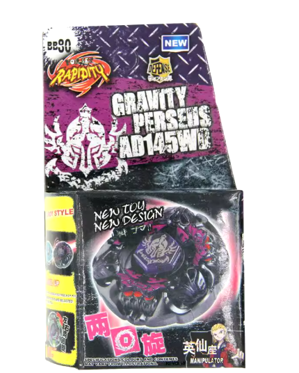 Destructor Perseo de Gravedad Toupie de Metal Fusion AD145WD, sistema BB-80 4D de Metal, envío directo