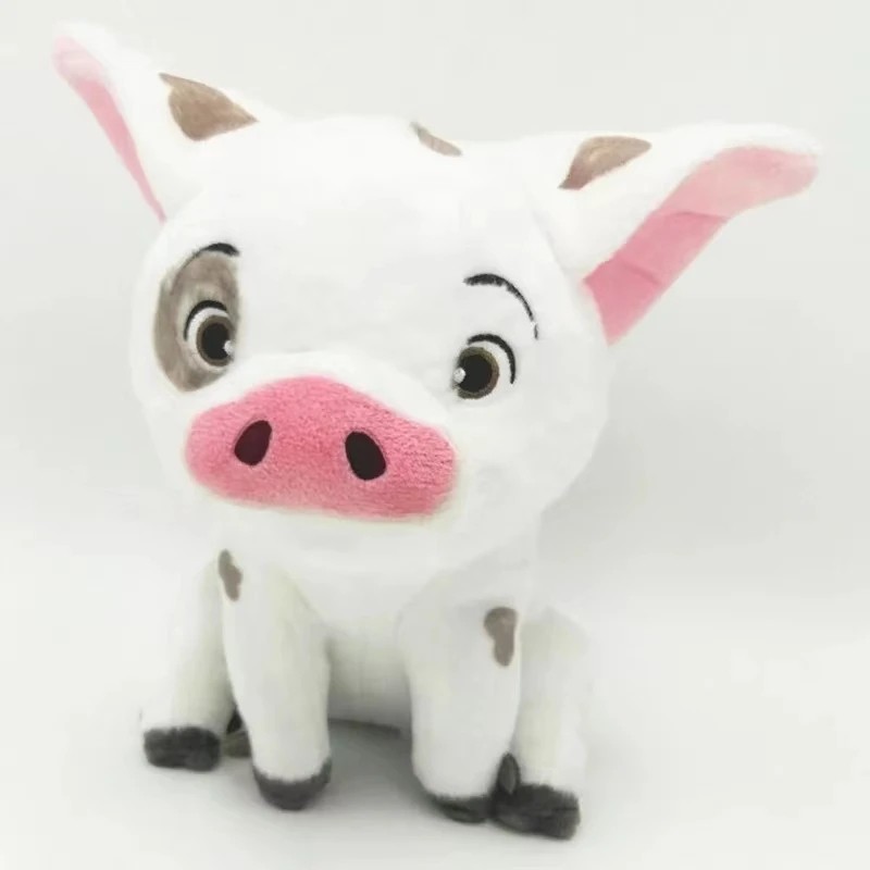 Muñeco de peluche de cerdo de dibujos animados adorable de Moana Pua de 22 cm para niños