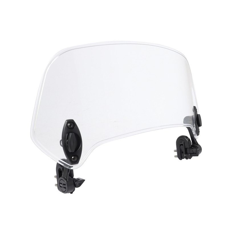 Parabrisas ajustable con clip para motocicleta