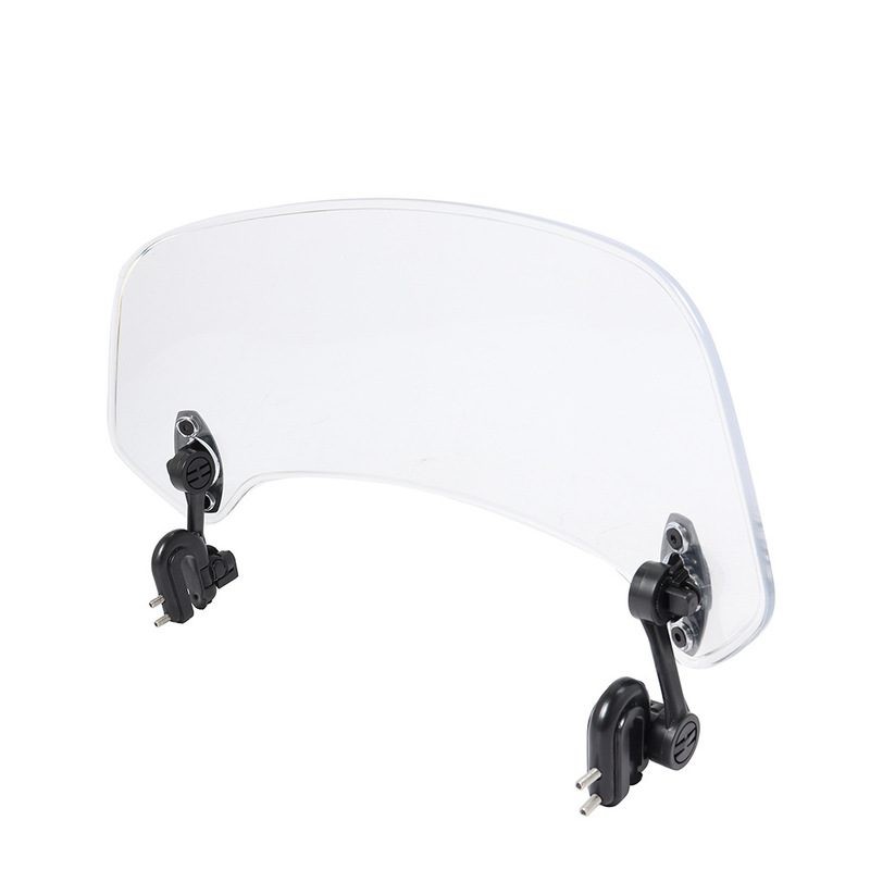 Parabrisas ajustable con clip para motocicleta