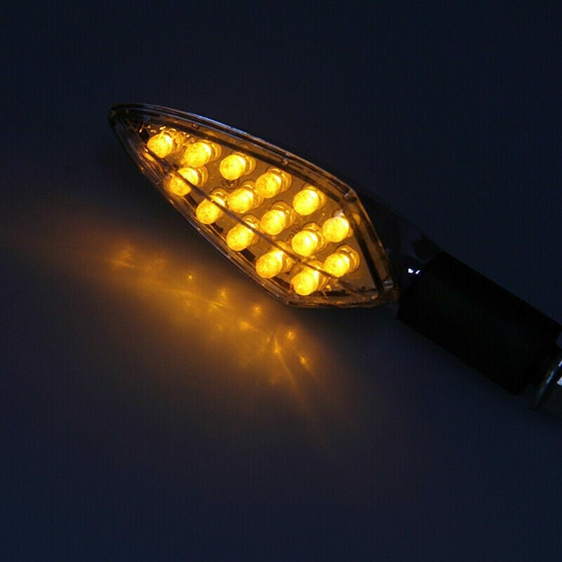 Luces de giro de motocicleta, indicadores, luces intermitentes, linternas