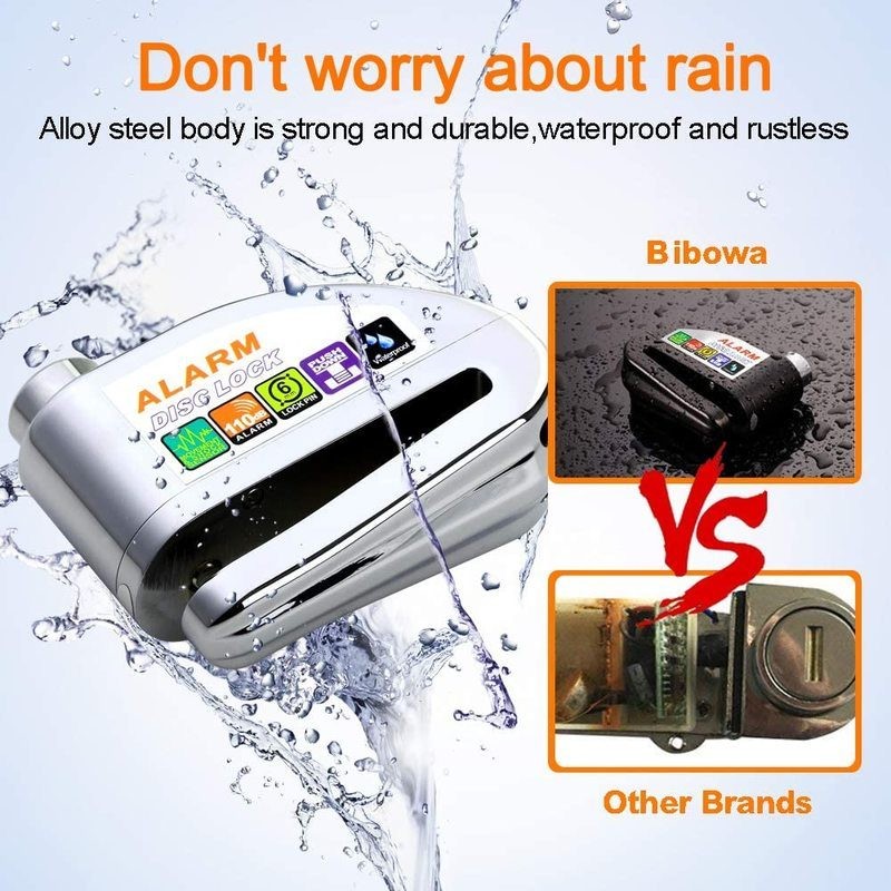 Bloqueo de disco con alarma