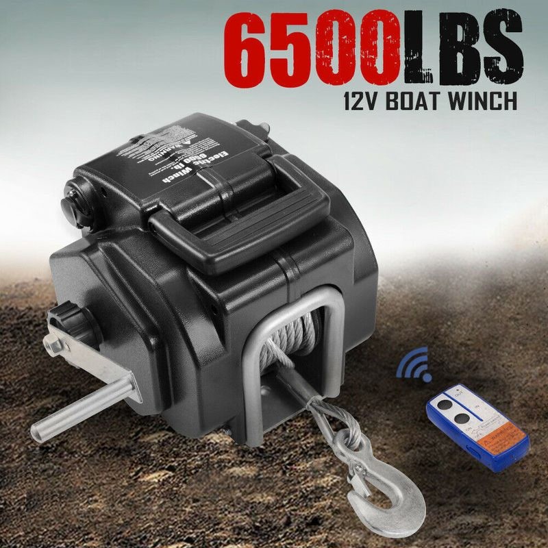 Cabrestante eléctrico de 6500 libras