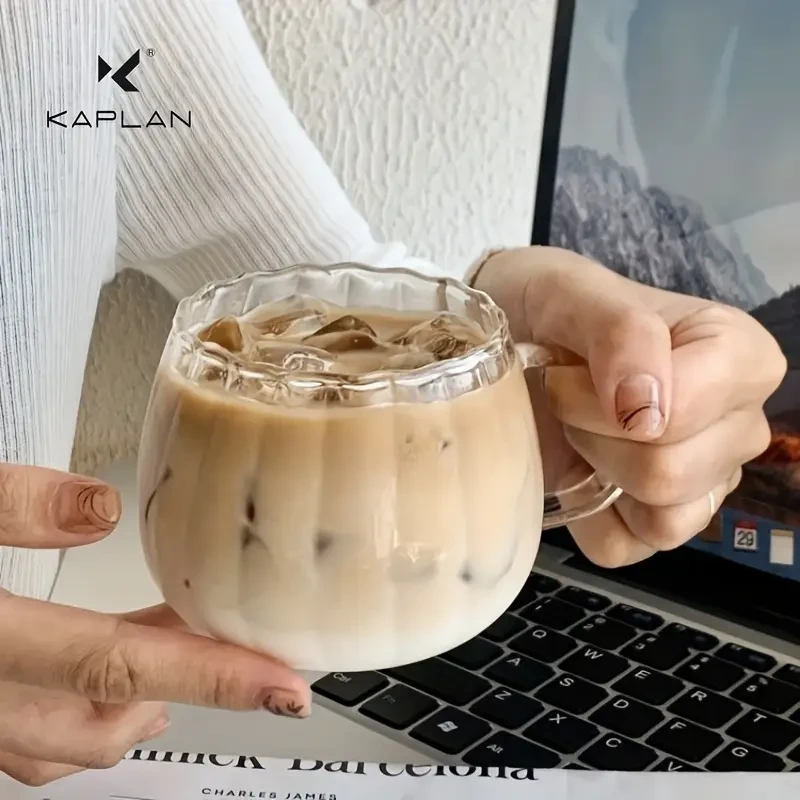 Taza de café de vidrio engrosado Kaplan