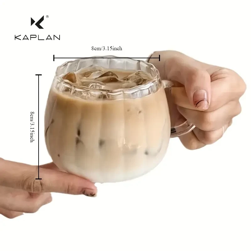 Taza de café de vidrio engrosado Kaplan