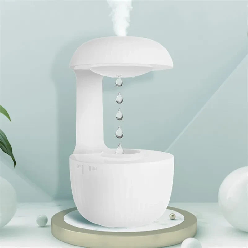 Humidificador de aire antigravedad, humidificador de contracorriente silencioso, gotas de agua levitantes, generador de niebla fría, nebulizador que alivia la fatiga.