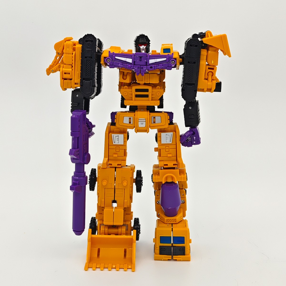 Figura de acción transformable 6 en 1 modelo MINI Devastator 21CM