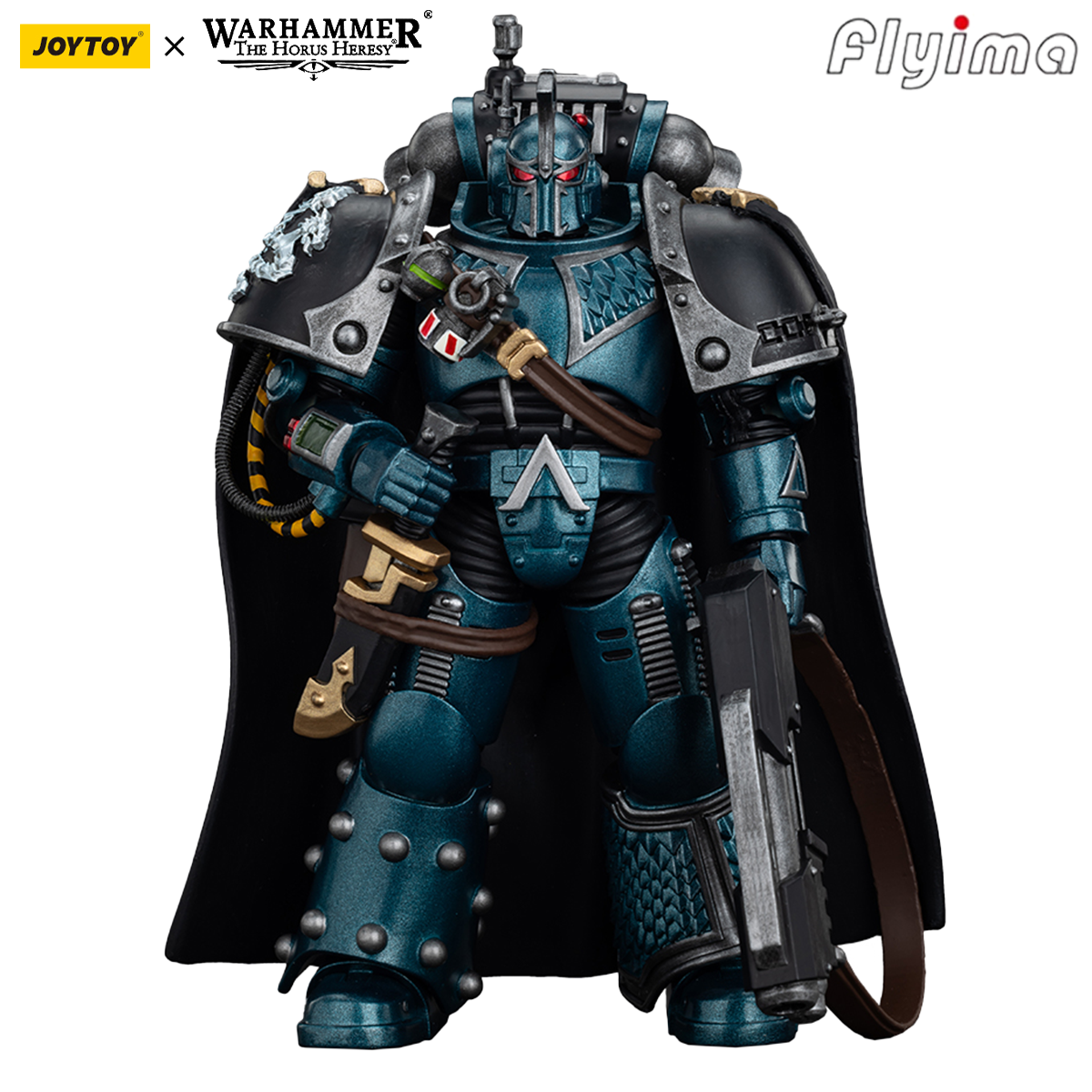 Figuras de acción JOYTOY Warhammer 30K 1/18 Modelo Cónsul Saboteador de la Legión Alfa