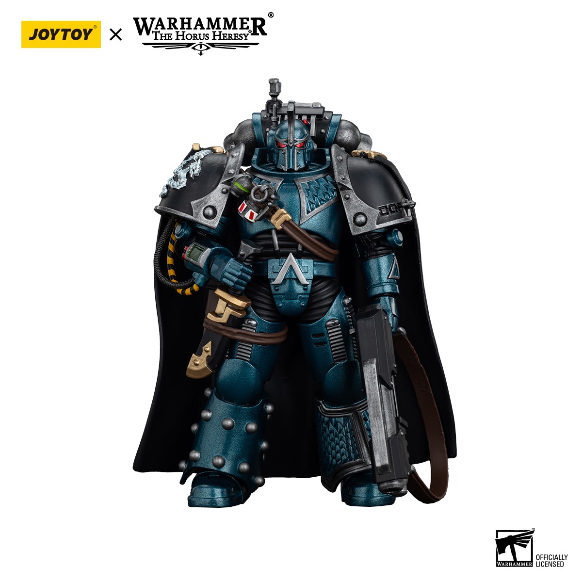Figuras de acción JOYTOY Warhammer 30K 1/18 Modelo Cónsul Saboteador de la Legión Alfa