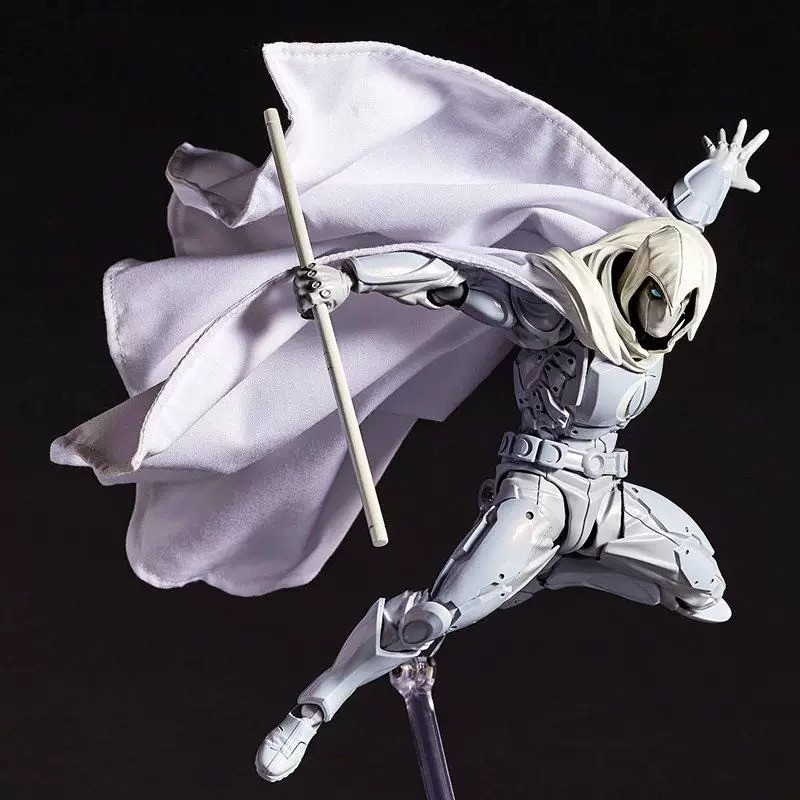 Figura Moon Knight de 16cm Revoltech INCREÍBLE YAMAGUCHI Vengadores