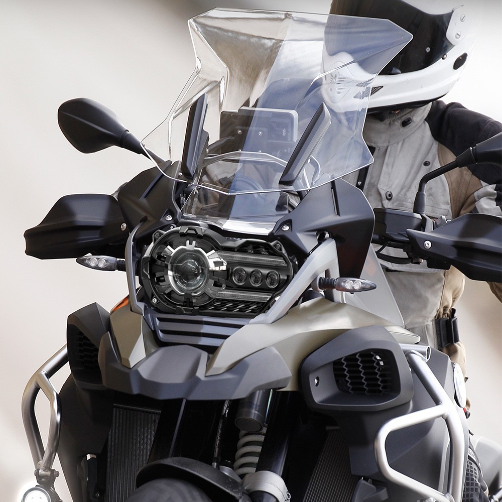 Faro delantero modificado para motocicleta