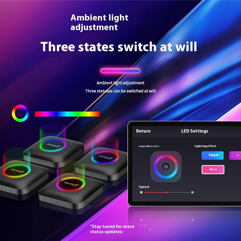 Caja de red inteligente para coche Carplay, original, con conexión inalámbrica a Qualcomm