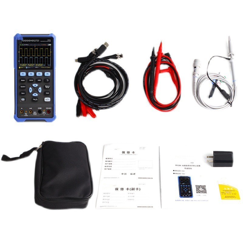 Osciloscopio portátil pequeño, tabla de ondas práctica, reparación de automóviles