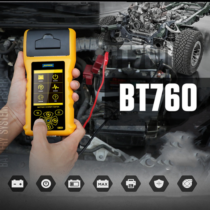 Probador de batería de vehículo 12V24V de alta precisión