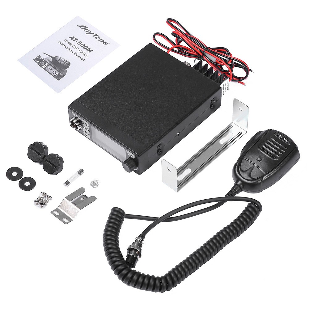 Radio CB VOX Anytone AT-500M AMFM de 27 MHz para camión