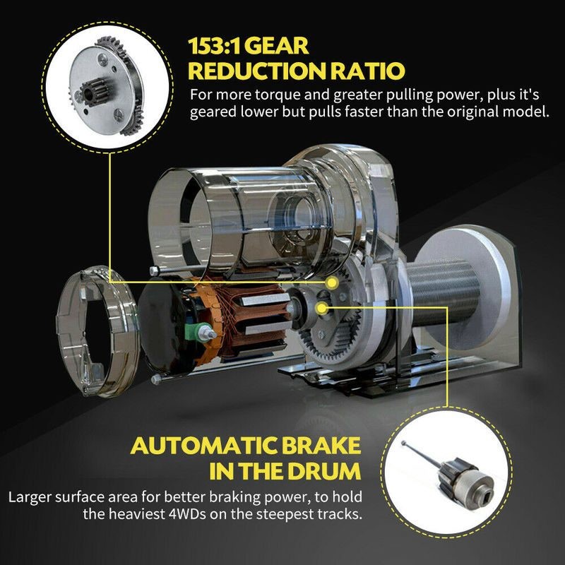 Cabrestante eléctrico inalámbrico