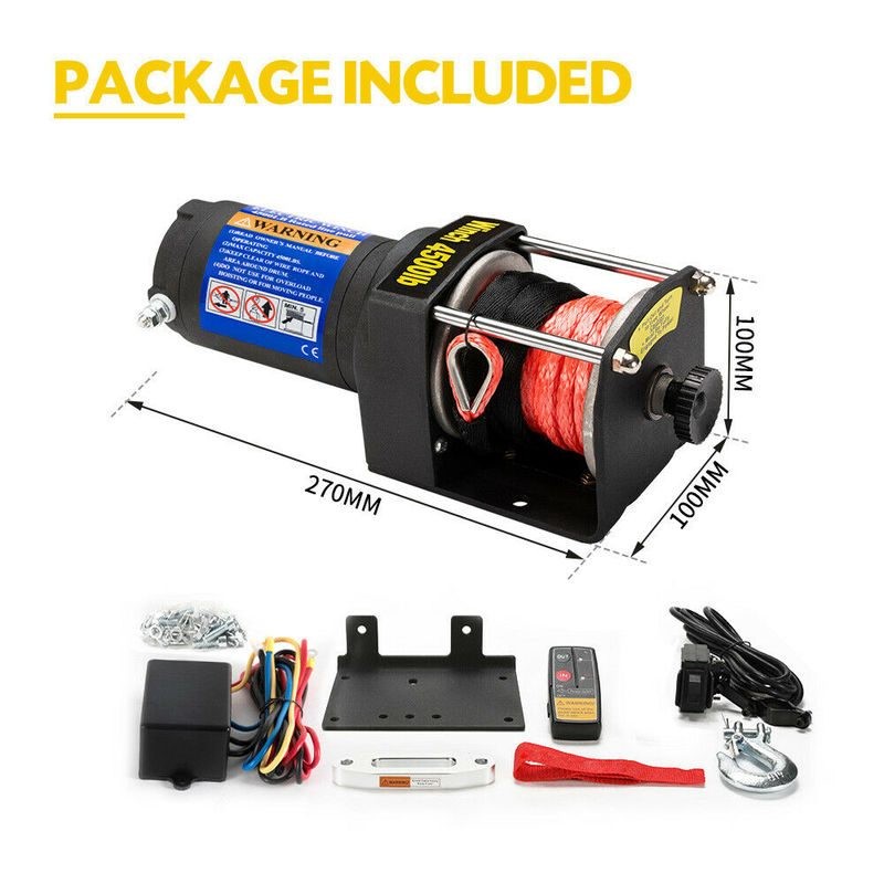 Cabrestante eléctrico inalámbrico