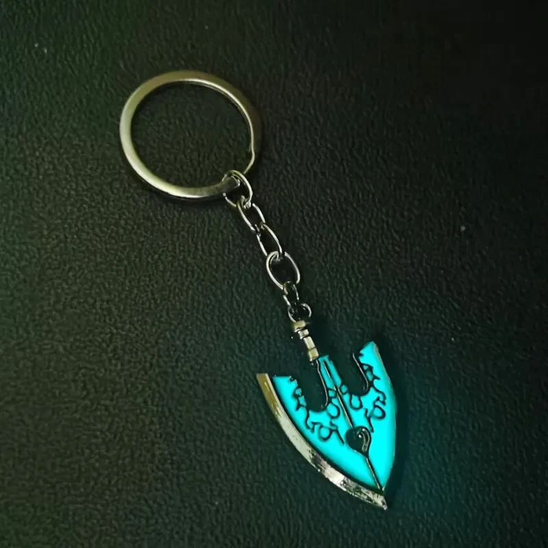 Colgante de collar luminoso con forma de flecha