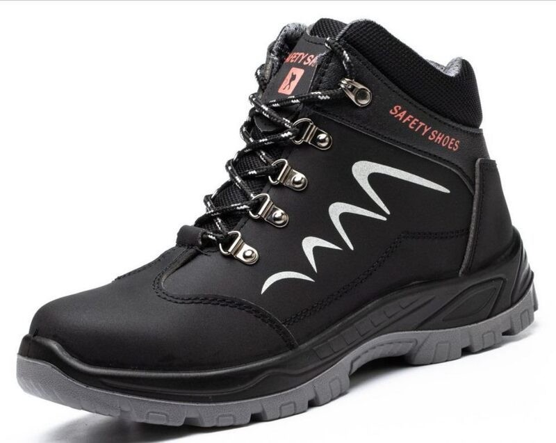 Zapatos con punta de acero, botas de trabajo, zapatillas de seguridad, a prueba de pinchazos, impermeables