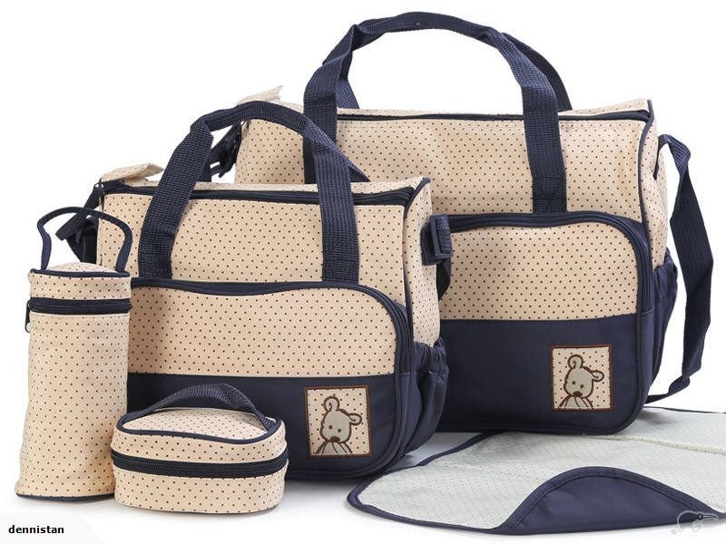 Bolsa de pañales 5 piezas