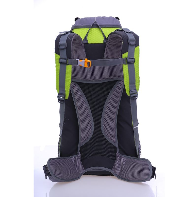 Mochila para senderismo de 60 l, color gris