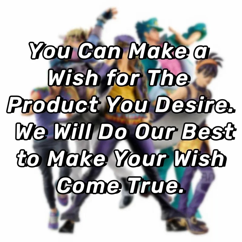 Figura de acción de anime JoJo de 10-30 cm en caja sorpresa