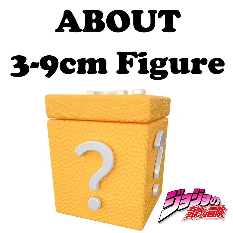 Figura de acción de anime JoJo de 10-30 cm en caja sorpresa