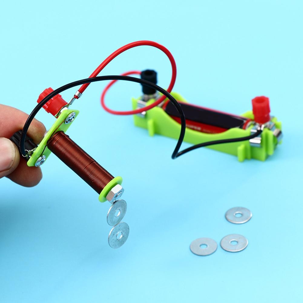 Kit de modelo de física creativo DIY: materiales electromagnéticos, proyectos científicos de plástico, equipo didáctico.