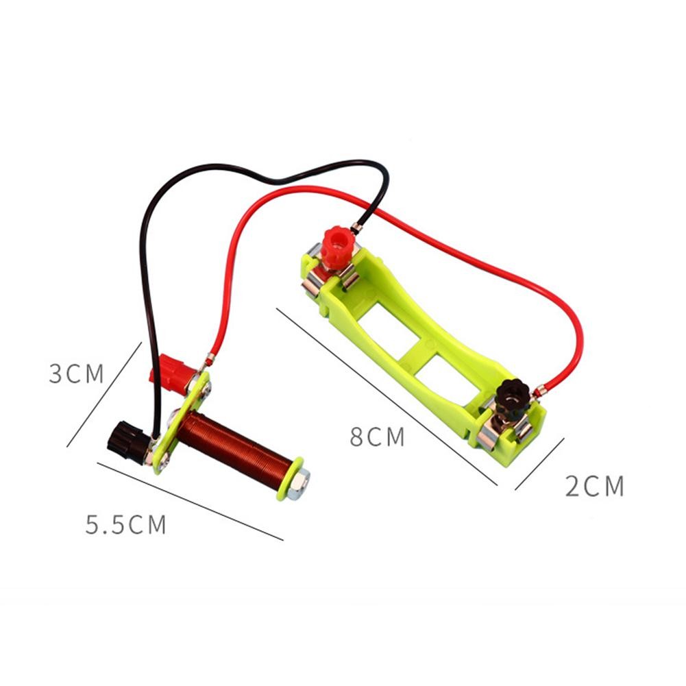 Kit de modelo de física creativo DIY: materiales electromagnéticos, proyectos científicos de plástico, equipo didáctico.