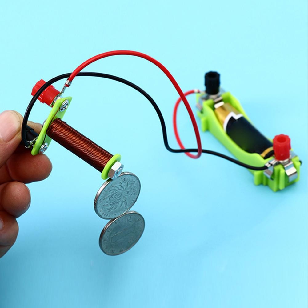 Kit de modelo de física creativo DIY: materiales electromagnéticos, proyectos científicos de plástico, equipo didáctico.