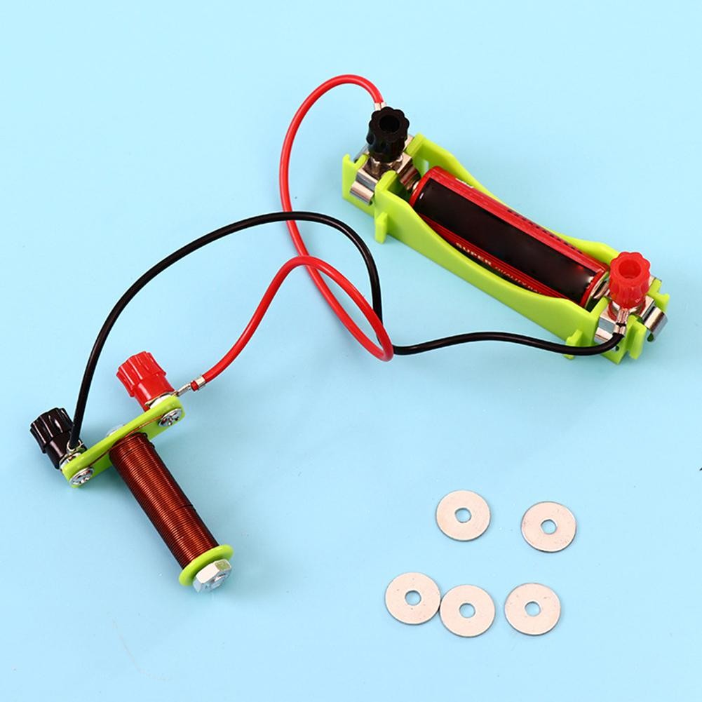 Kit de modelo de física creativo DIY: materiales electromagnéticos, proyectos científicos de plástico, equipo didáctico.