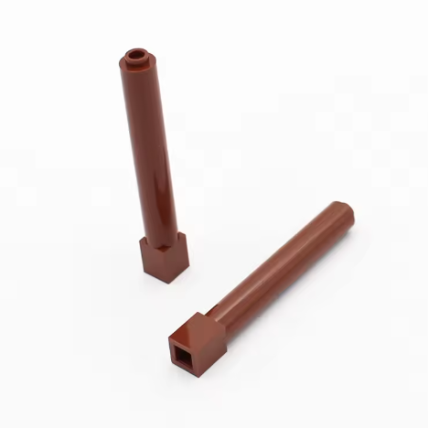 Ladrillos 43888 Soporte 1x1x6 Pilar Sólido DIY Ensamblaje Bloques de Construcción Modelo a Granel Ciudad Marca Clásica Niños Juguetes de Bricolaje 10PCS