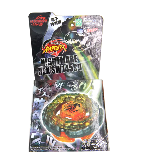 PEONZA Rapidity Metal Fusion Toupie Nightmare Rex Gyro Battle Top Start Juguetes para niños