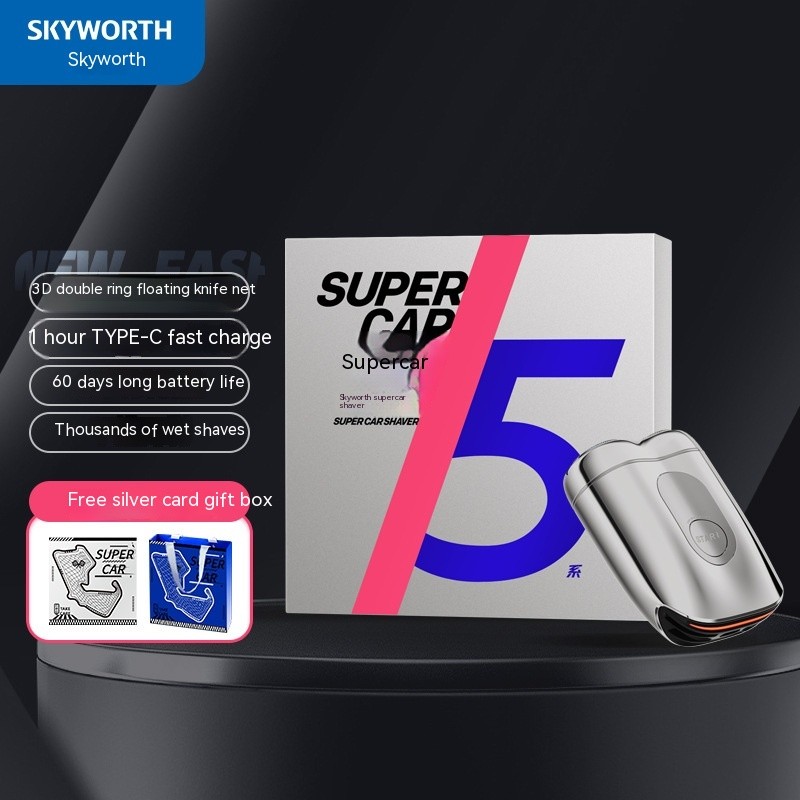 Afeitadora eléctrica mini para hombre Super Running